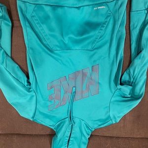 Nike Thermafit Teal Pullover Hoodie